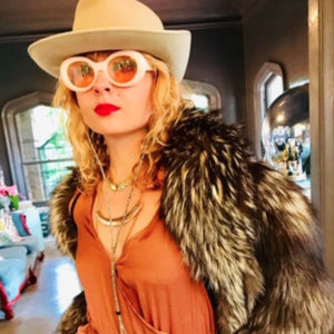 Vintage Fox Fur Coat 1990s